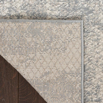 Exhale EXL01 Light Grey Runner-Nourison-Rug Love - The Most Loved Rug Store